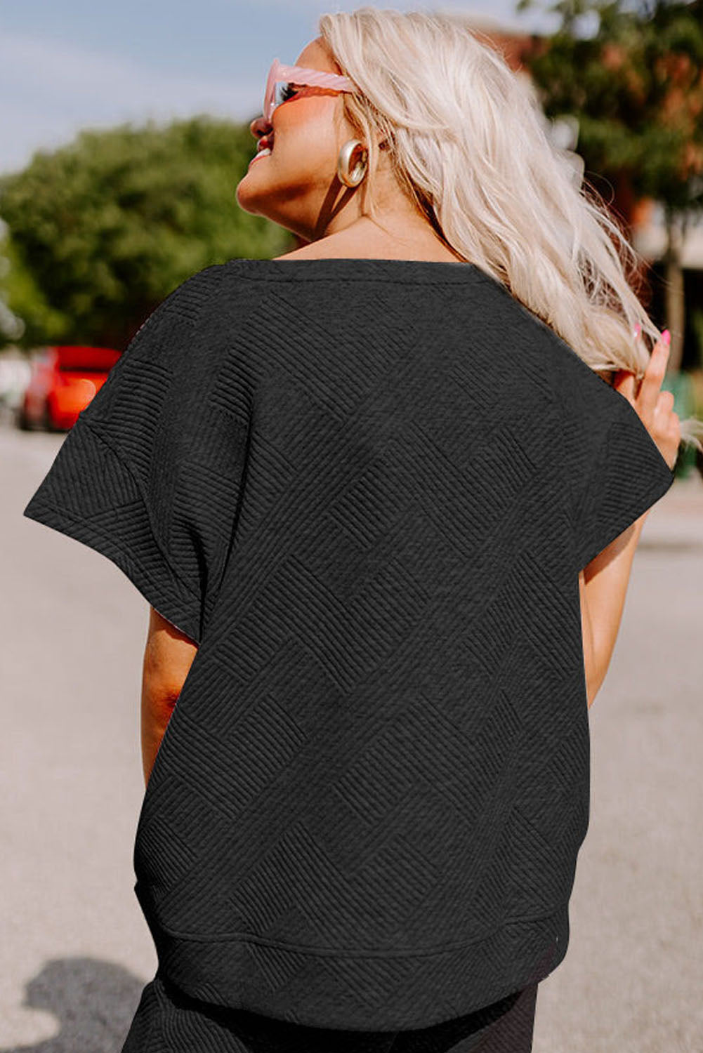 Gray  T-Shirt and Pants Set